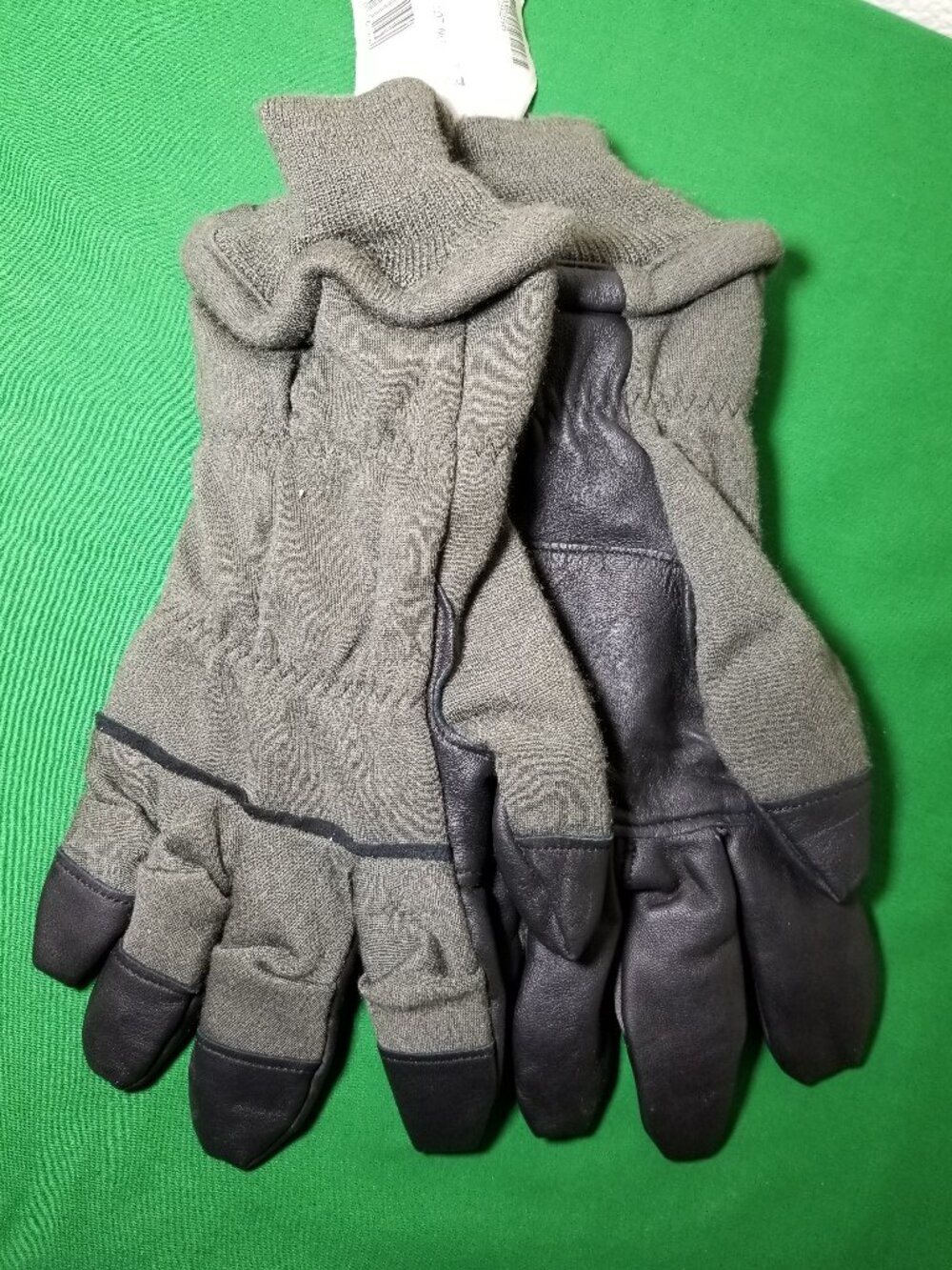 US Army Issued Nomex Flyers's Gloves Cold Weather HAU-15P Fire Resist Size 10